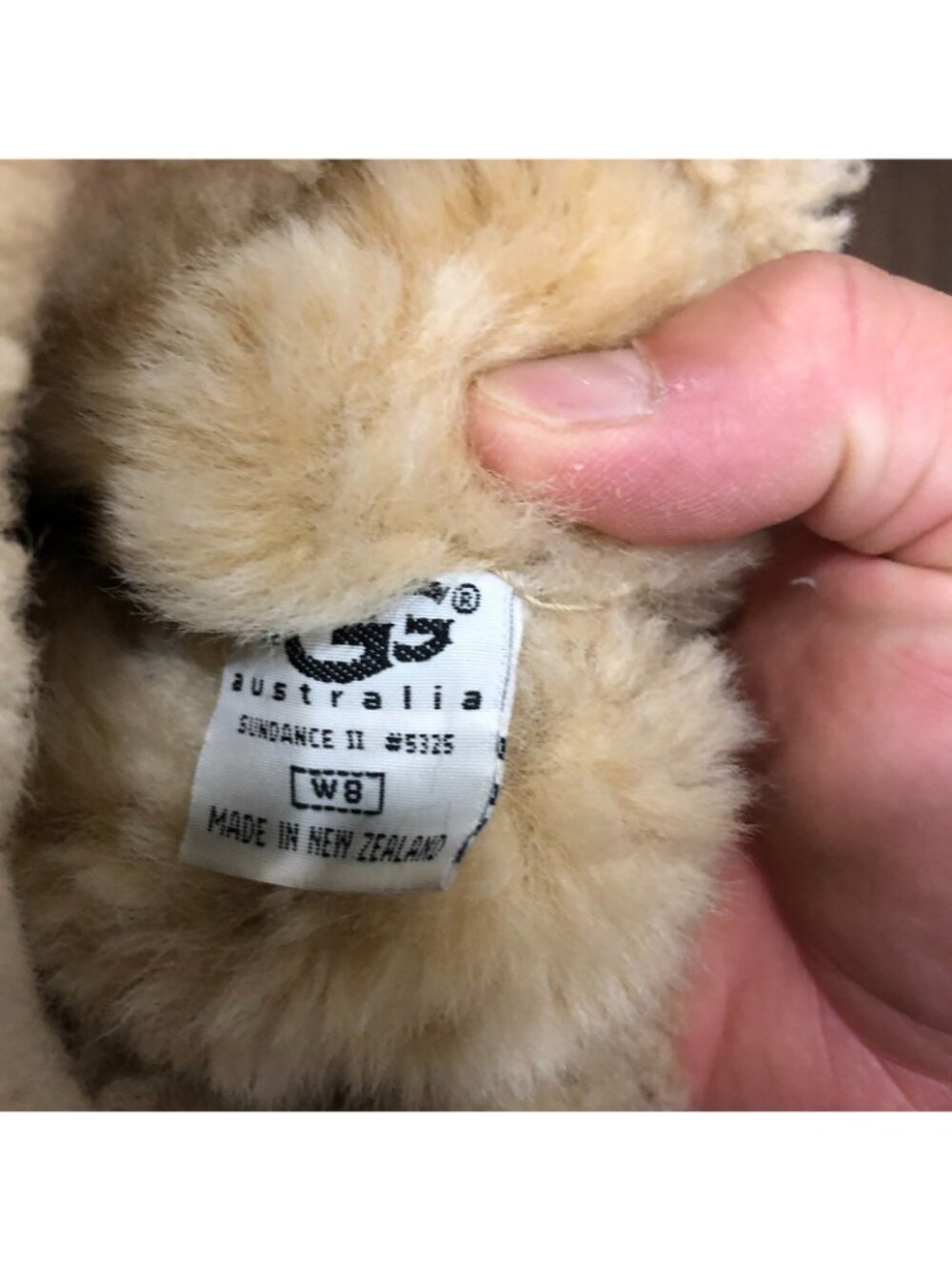 UGG Australia Sundance II Sheepskin Upper Tall Winter Boots Womens Sz 8 Brown - Picture 10 of 11